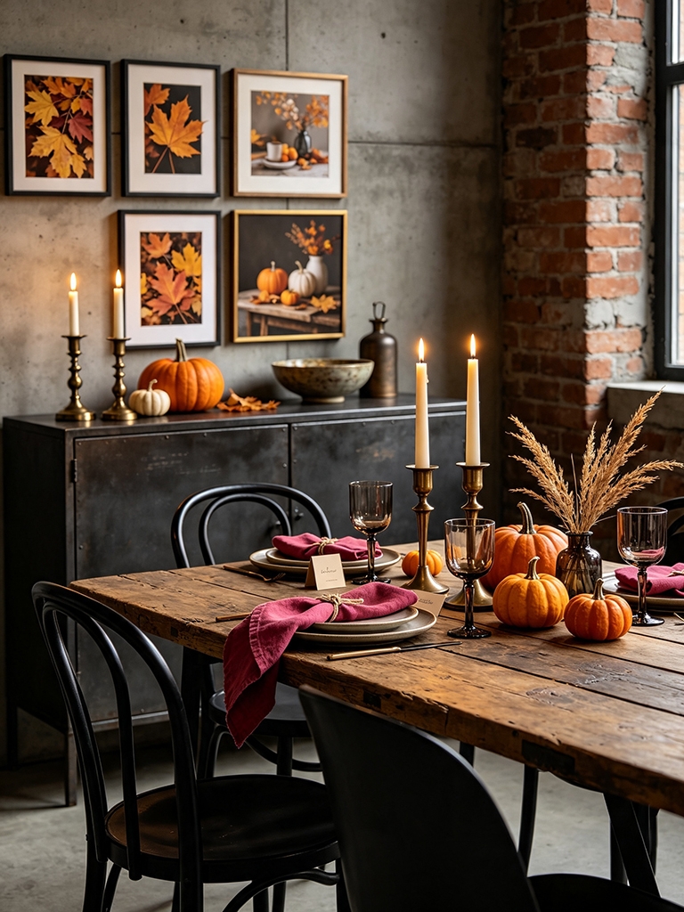 11 Fall Thanksgiving Decor Ideas for Hosting Dinner 12 Fall Thanksgiving Decor Ideas - Swap Out Your Art and Photos for the Season