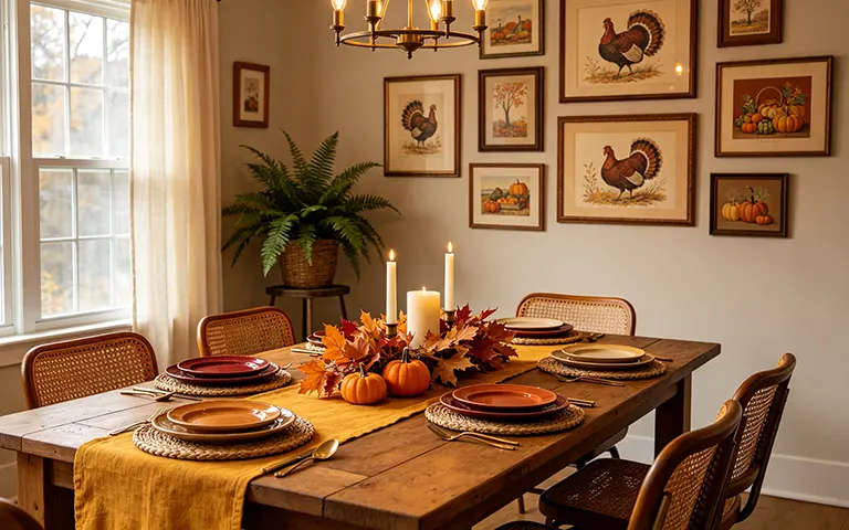 11 Fall Thanksgiving Decor Ideas for Hosting Dinner 3 11 Fall Thanksgiving Decor Ideas for Hosting Dinner