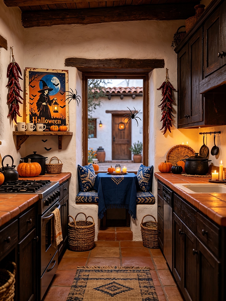 11 Halloween Kitchen Decor Ideas That Feel Cozy, Not Creepy 15 Hang One Halloween Print - Halloween Kitchen Decor Ideas