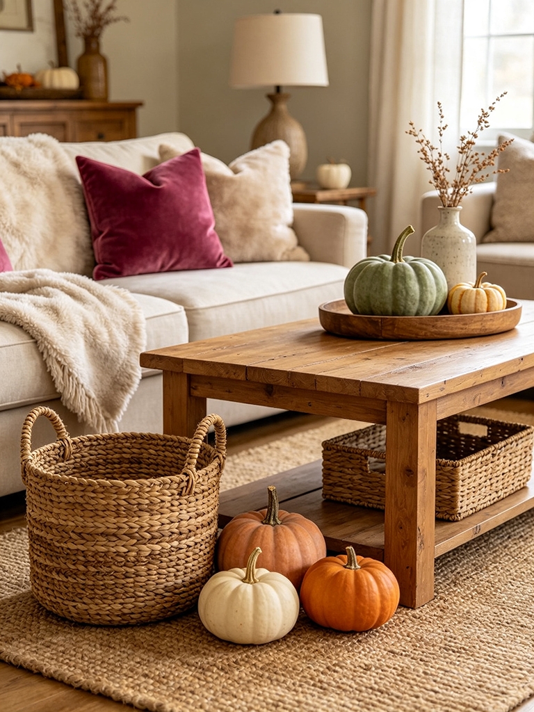 15 Neutral Fall Decor Ideas for a Timeless Autumn Home 16 A Symphony of Natural Textures