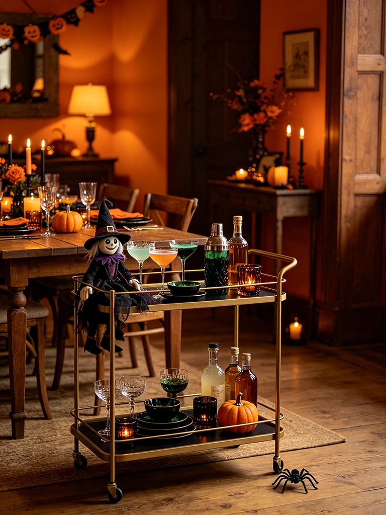 11 Halloween Party Decor Ideas for a Spooky Outdoor Celebration 18 "Halloween Party Decor Ideas - Design the Overall Party Set Up Around Traffic Flow, Not Just Looks