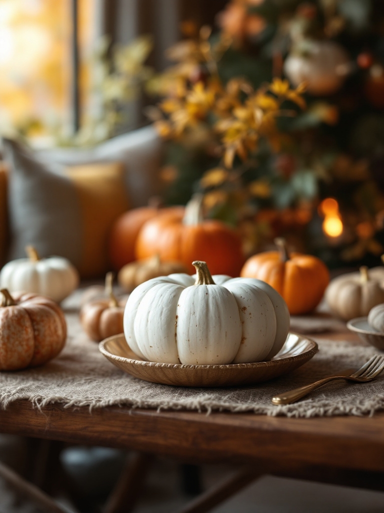 11 Cheap Fall Decor Ideas That Look Surprisingly Luxurious 16 Cheap Fall Decor Ideas - Use a Table Runner or Fabric Scrap for Instant Color