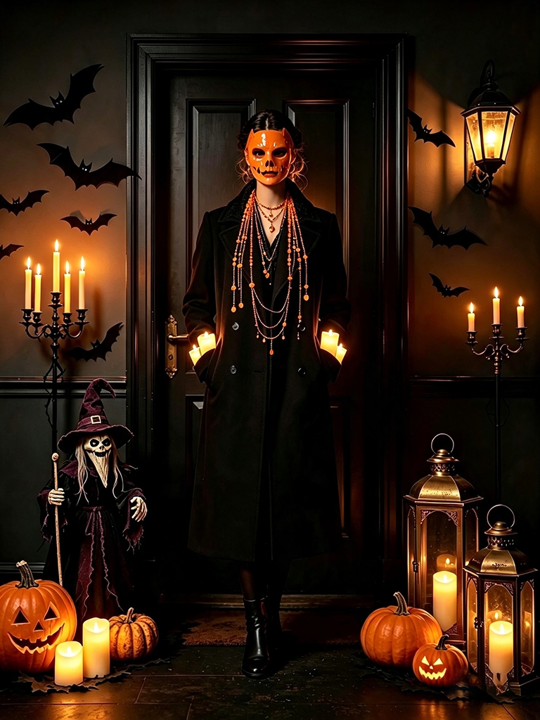 10 Classy Halloween Costumes That Match Any Party and Home Decor 14 Classy Halloween Costumes The Candlelit Phantom