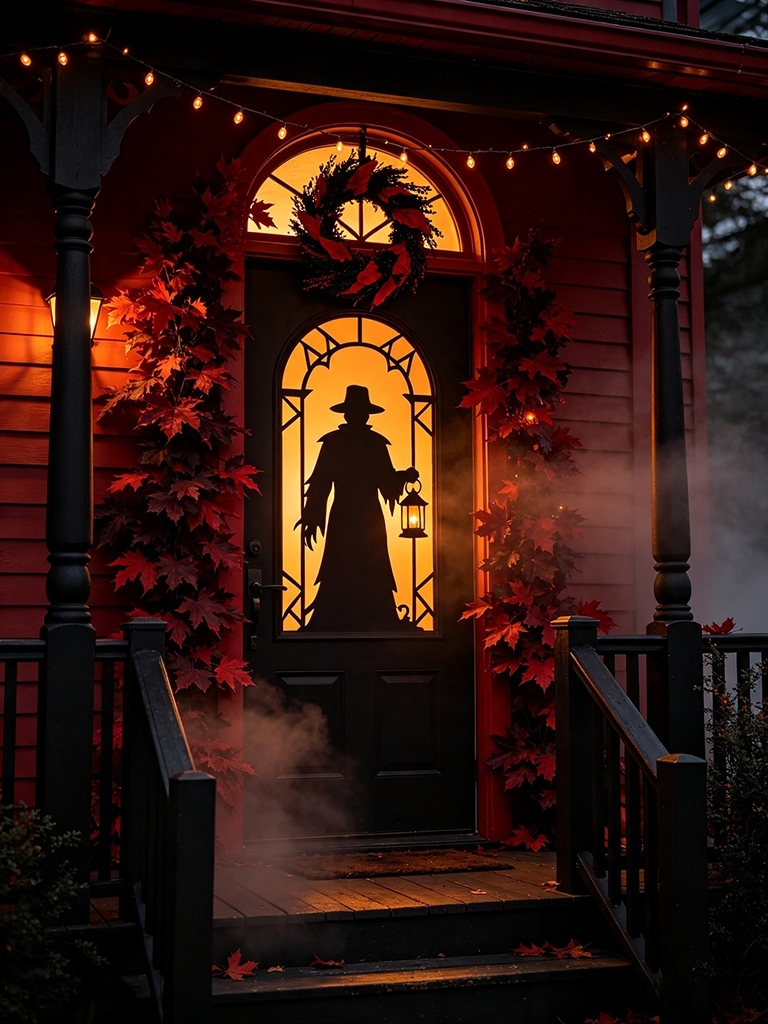 10 DIY Halloween Room Decor Ideas to Turn Your Home Into a Haunted House (Tested + Full Shopping Links!) 6 DIY Halloween Room Decor - Window Silhouettes That Fool the Whole Street