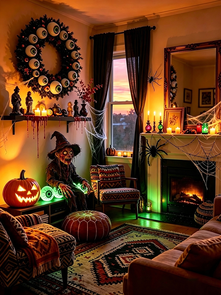11 DIY Halloween Wreaths So Good You'll Want to Make Them All (With Shopping Links!) 16 Eyeball DIY Halloween Wreaths