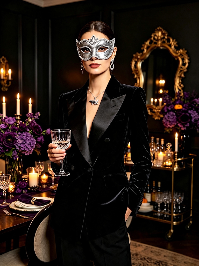 10 Classy Halloween Costumes That Match Any Party and Home Decor 11 The Masquerade Host Classy Halloween Costumes
