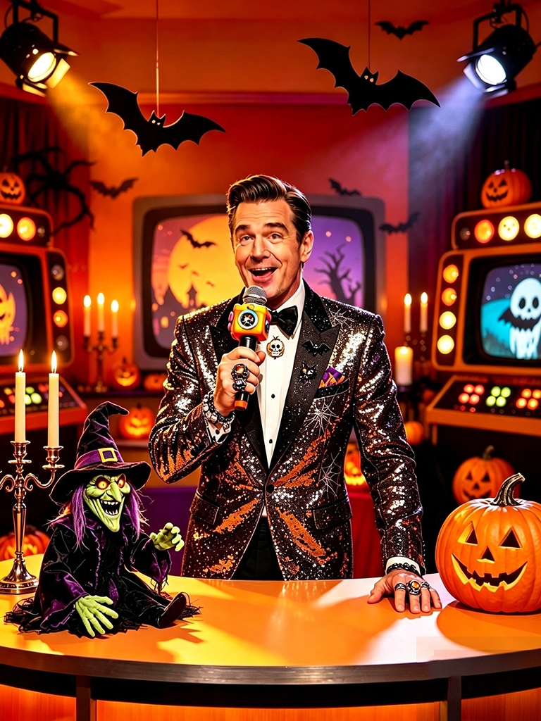 10 Classy Halloween Costumes That Match Any Party and Home Decor 15 Classy Halloween Costumes The Retro Game Show Host