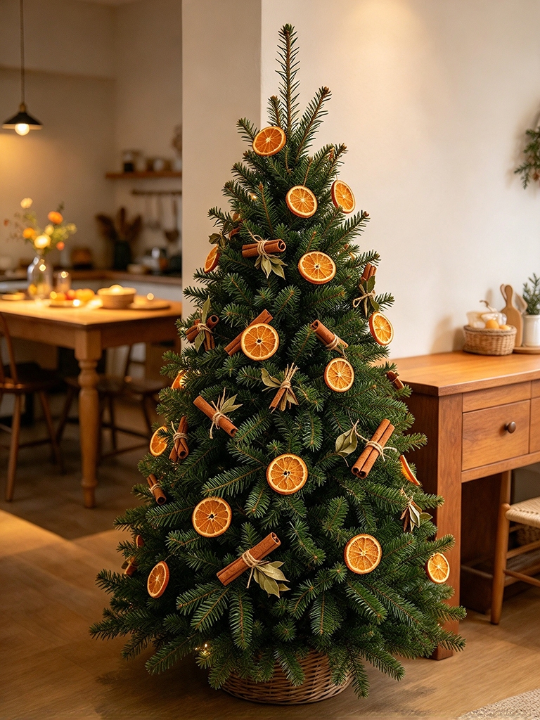 15 Christmas Tree Decor Ideas to Try in 2026 12 Christmas Tree Decor Ideas Dried Orange and Cinnamon Tree