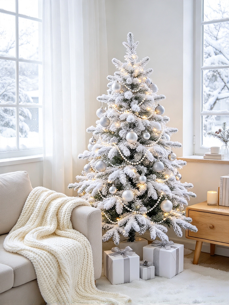 15 Christmas Tree Decor Ideas to Try in 2026 10 Christmas Tree Decor Ideas White Winter Tree