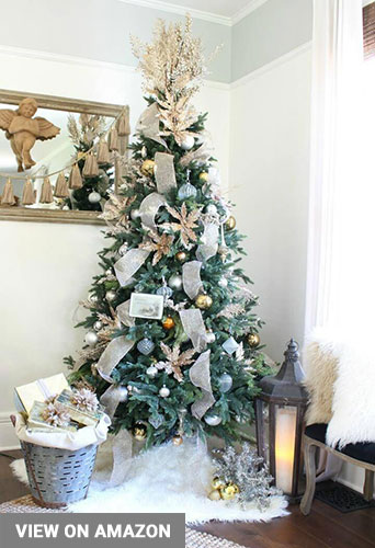 Balsam Hill Premium Prelit Artificial Christmas Tree Saratoga Spruce Clear Lights
